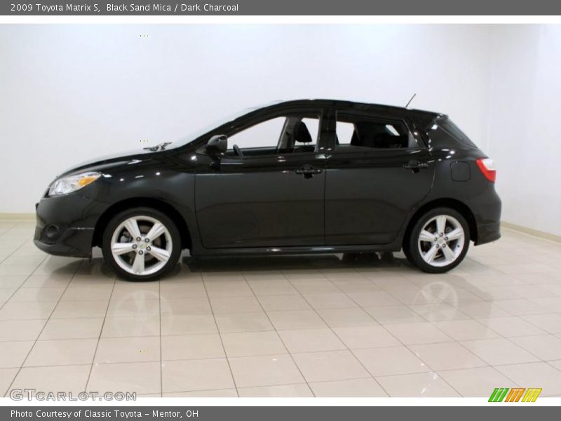 Black Sand Mica / Dark Charcoal 2009 Toyota Matrix S