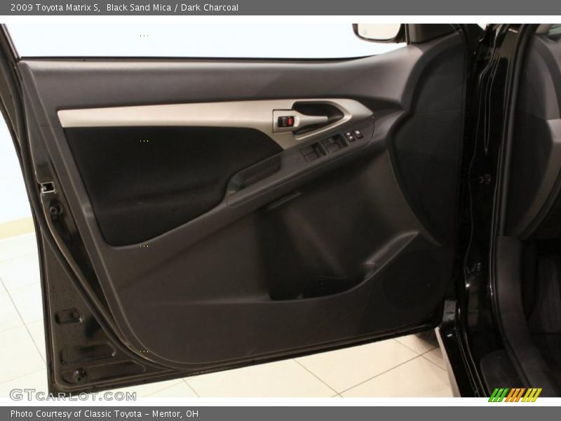 Black Sand Mica / Dark Charcoal 2009 Toyota Matrix S