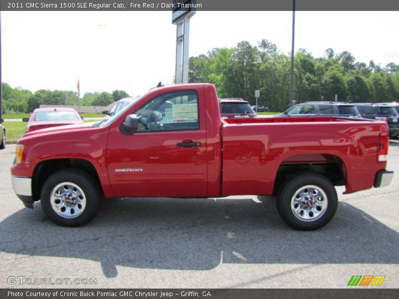  2011 Sierra 1500 SLE Regular Cab Fire Red
