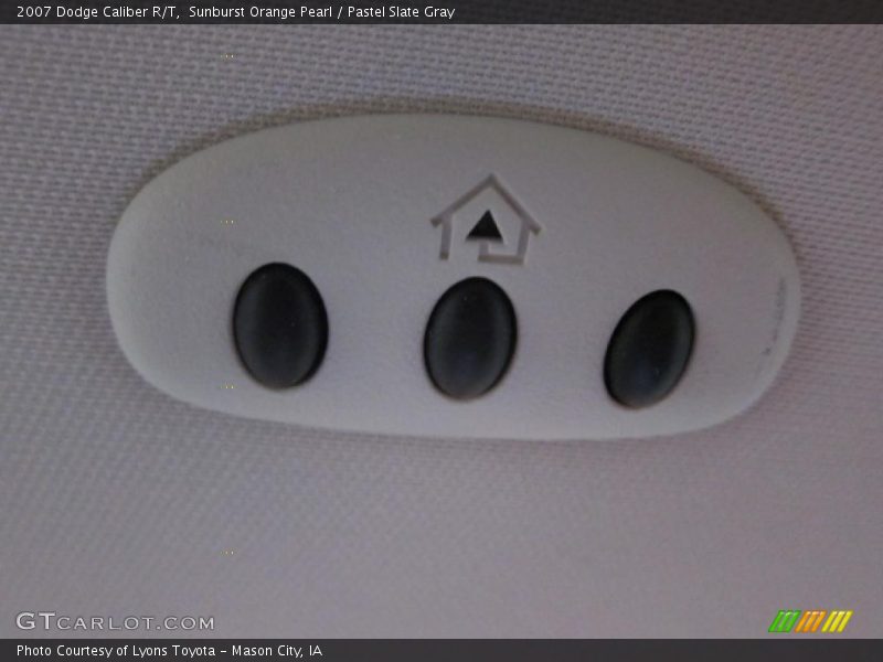 Sunburst Orange Pearl / Pastel Slate Gray 2007 Dodge Caliber R/T