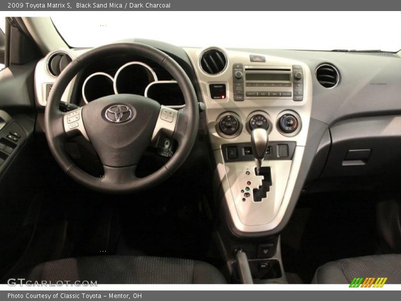 Black Sand Mica / Dark Charcoal 2009 Toyota Matrix S