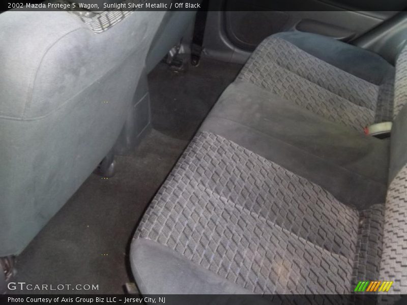 Sunlight Silver Metallic / Off Black 2002 Mazda Protege 5 Wagon
