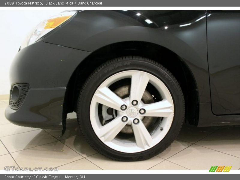 Black Sand Mica / Dark Charcoal 2009 Toyota Matrix S