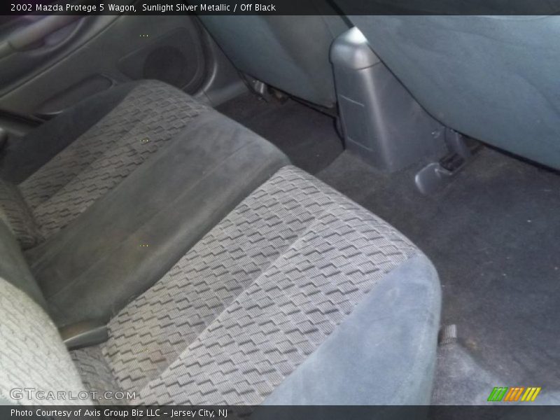 Sunlight Silver Metallic / Off Black 2002 Mazda Protege 5 Wagon
