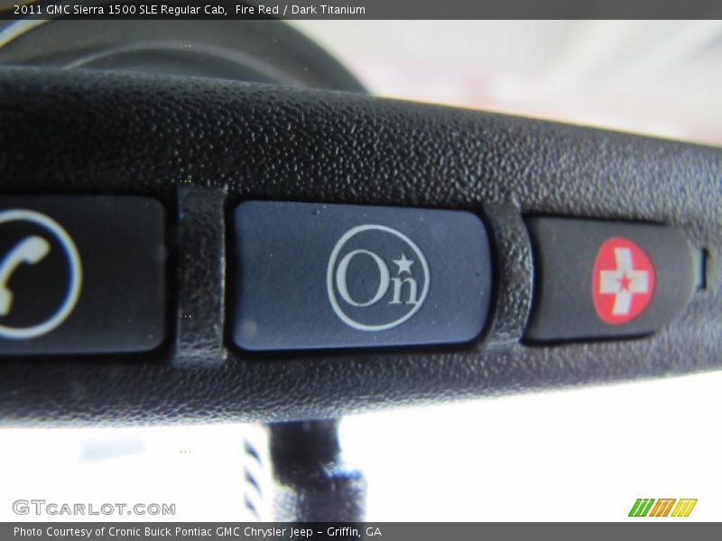 Fire Red / Dark Titanium 2011 GMC Sierra 1500 SLE Regular Cab