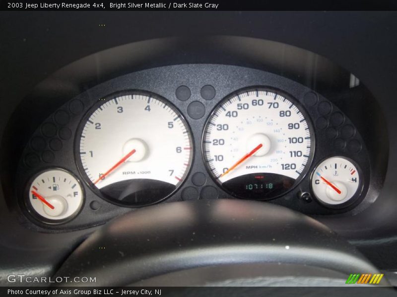  2003 Liberty Renegade 4x4 Renegade 4x4 Gauges
