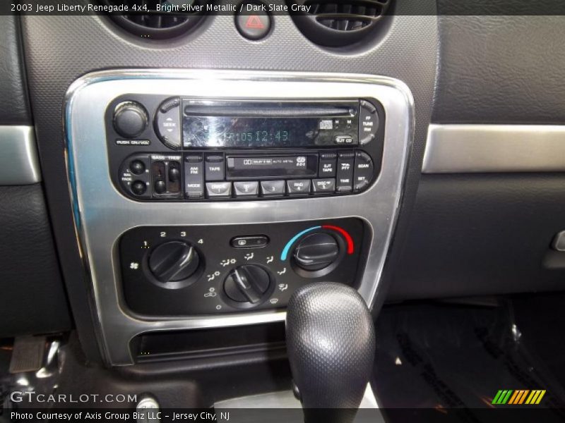 Controls of 2003 Liberty Renegade 4x4