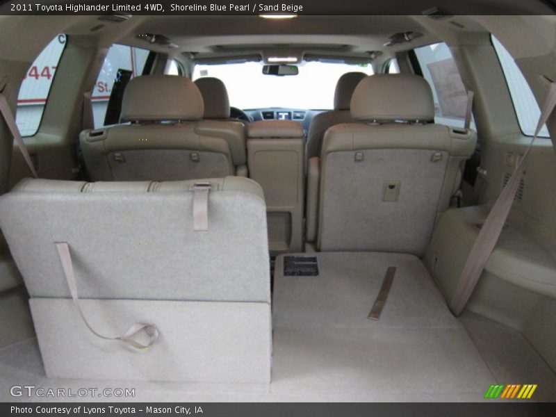 Shoreline Blue Pearl / Sand Beige 2011 Toyota Highlander Limited 4WD