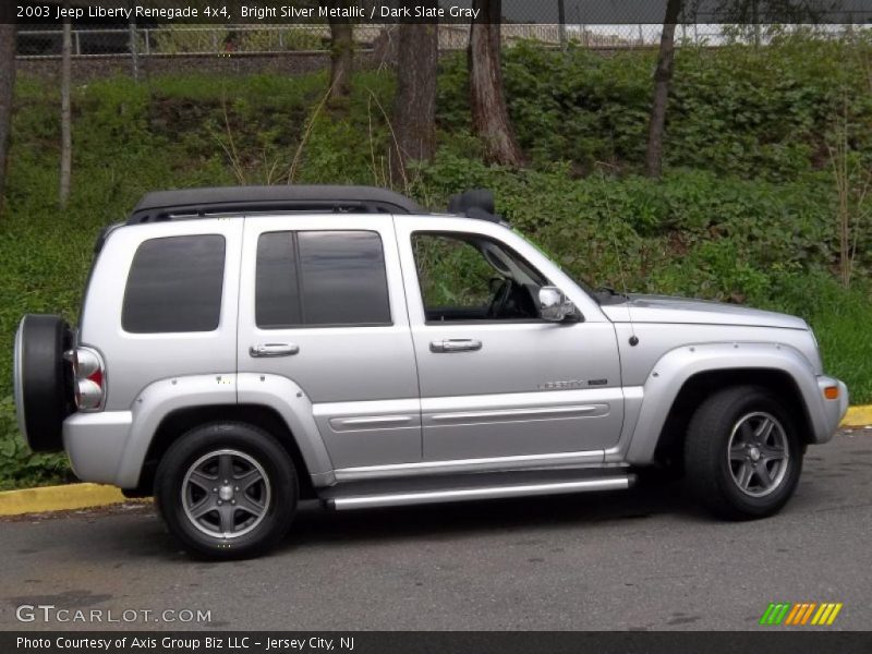 Bright Silver Metallic / Dark Slate Gray 2003 Jeep Liberty Renegade 4x4