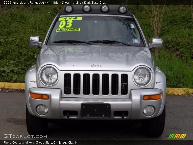 Bright Silver Metallic / Dark Slate Gray 2003 Jeep Liberty Renegade 4x4