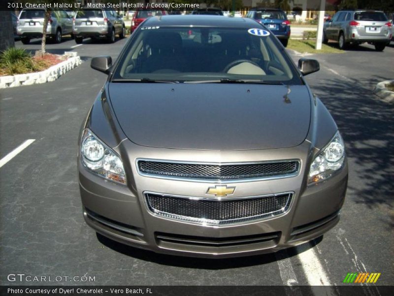 Mocha Steel Metallic / Cocoa/Cashmere 2011 Chevrolet Malibu LT
