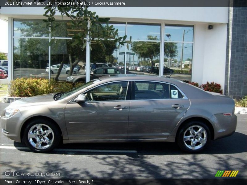 Mocha Steel Metallic / Cocoa/Cashmere 2011 Chevrolet Malibu LT