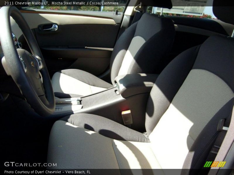 Mocha Steel Metallic / Cocoa/Cashmere 2011 Chevrolet Malibu LT
