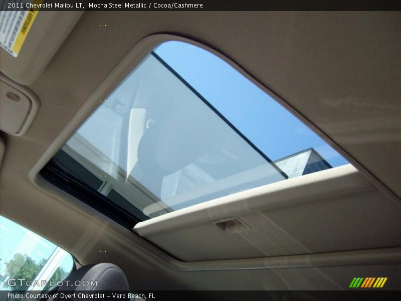 Mocha Steel Metallic / Cocoa/Cashmere 2011 Chevrolet Malibu LT