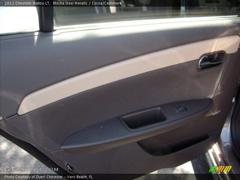 Mocha Steel Metallic / Cocoa/Cashmere 2011 Chevrolet Malibu LT