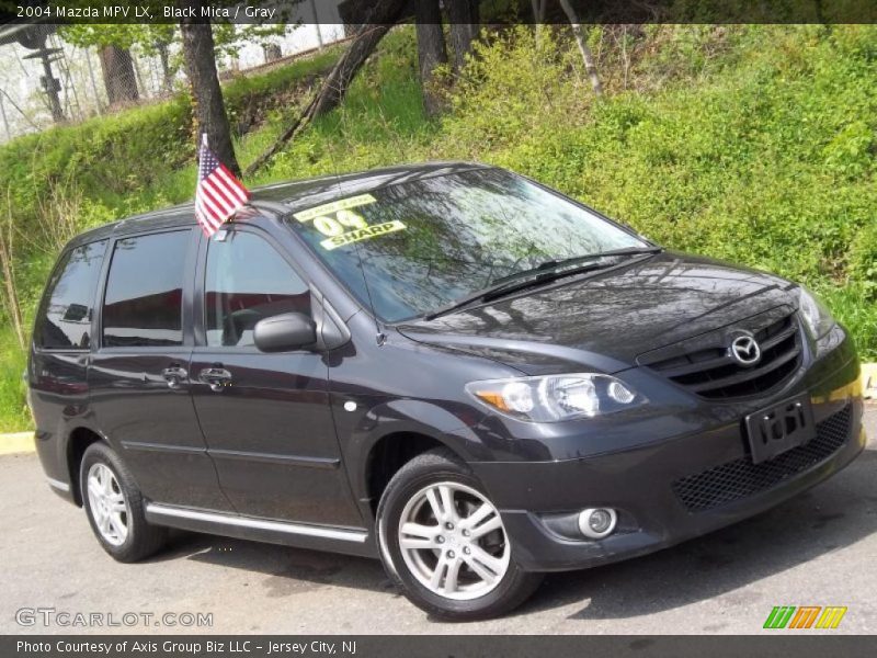 Black Mica / Gray 2004 Mazda MPV LX