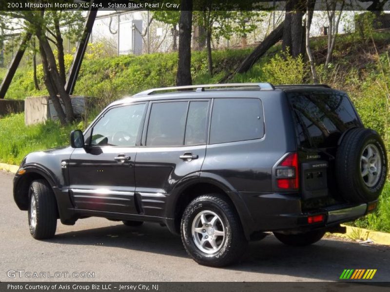 Solano Black Pearl / Gray 2001 Mitsubishi Montero XLS 4x4