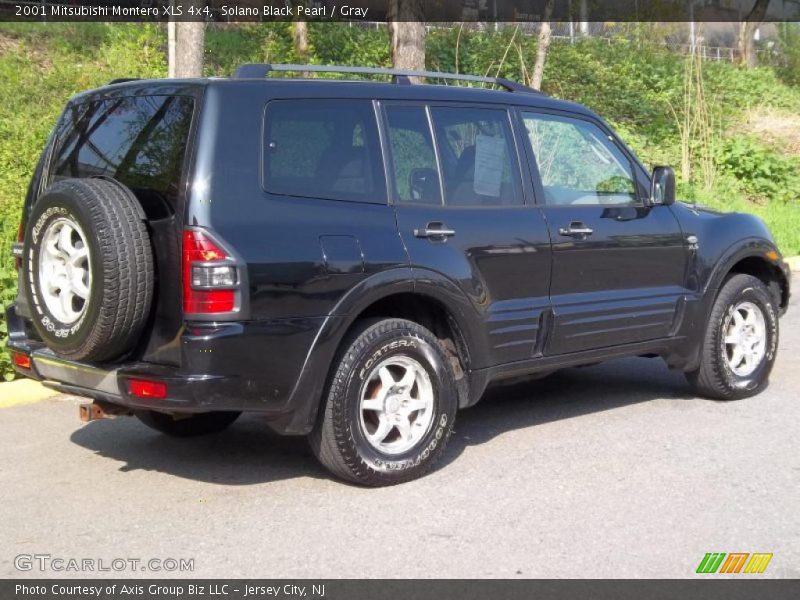 Solano Black Pearl / Gray 2001 Mitsubishi Montero XLS 4x4