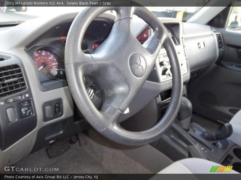 Solano Black Pearl / Gray 2001 Mitsubishi Montero XLS 4x4