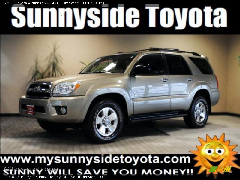 Driftwood Pearl / Taupe 2007 Toyota 4Runner SR5 4x4