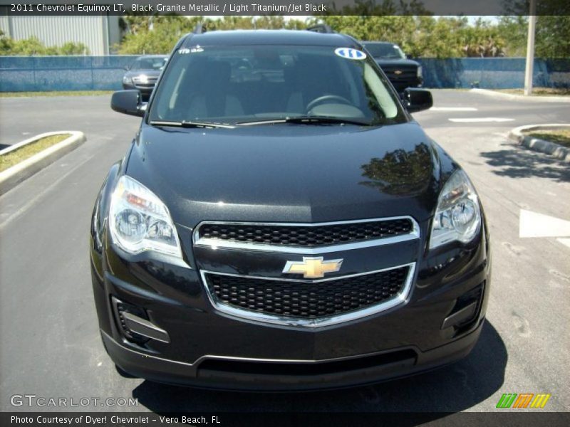 Black Granite Metallic / Light Titanium/Jet Black 2011 Chevrolet Equinox LT