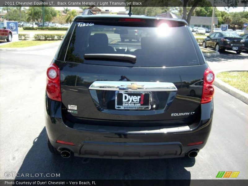 Black Granite Metallic / Light Titanium/Jet Black 2011 Chevrolet Equinox LT