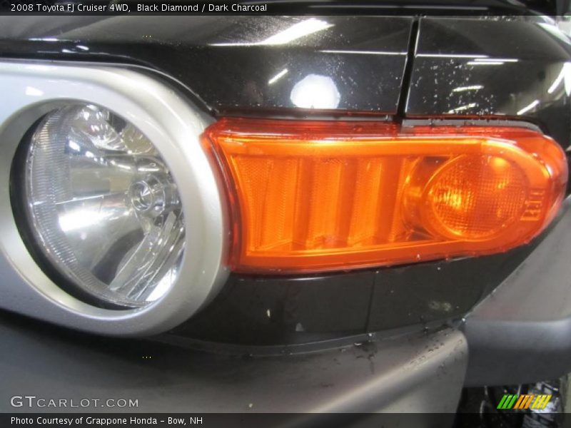 Black Diamond / Dark Charcoal 2008 Toyota FJ Cruiser 4WD