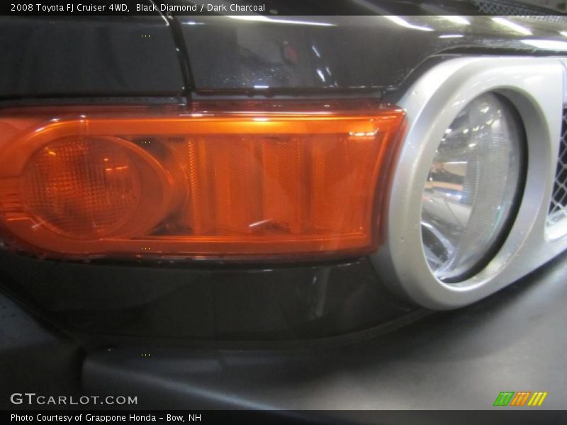 Black Diamond / Dark Charcoal 2008 Toyota FJ Cruiser 4WD