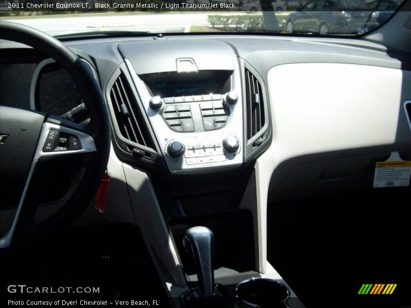 Black Granite Metallic / Light Titanium/Jet Black 2011 Chevrolet Equinox LT