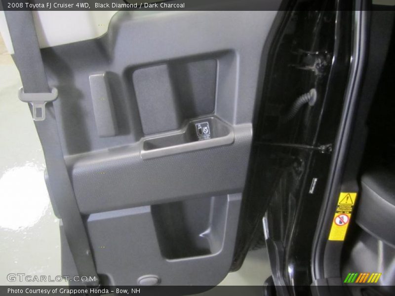 Black Diamond / Dark Charcoal 2008 Toyota FJ Cruiser 4WD