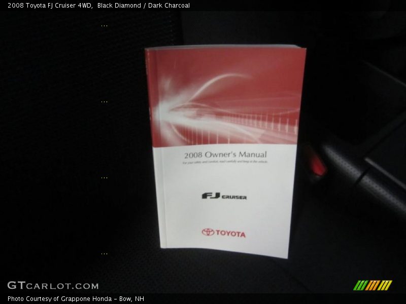 Black Diamond / Dark Charcoal 2008 Toyota FJ Cruiser 4WD