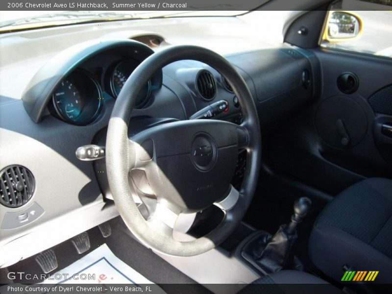 Summer Yellow / Charcoal 2006 Chevrolet Aveo LS Hatchback