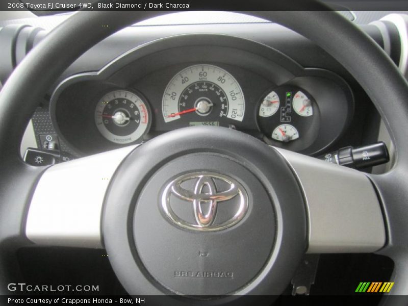 Black Diamond / Dark Charcoal 2008 Toyota FJ Cruiser 4WD