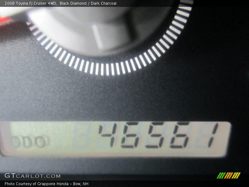 Black Diamond / Dark Charcoal 2008 Toyota FJ Cruiser 4WD