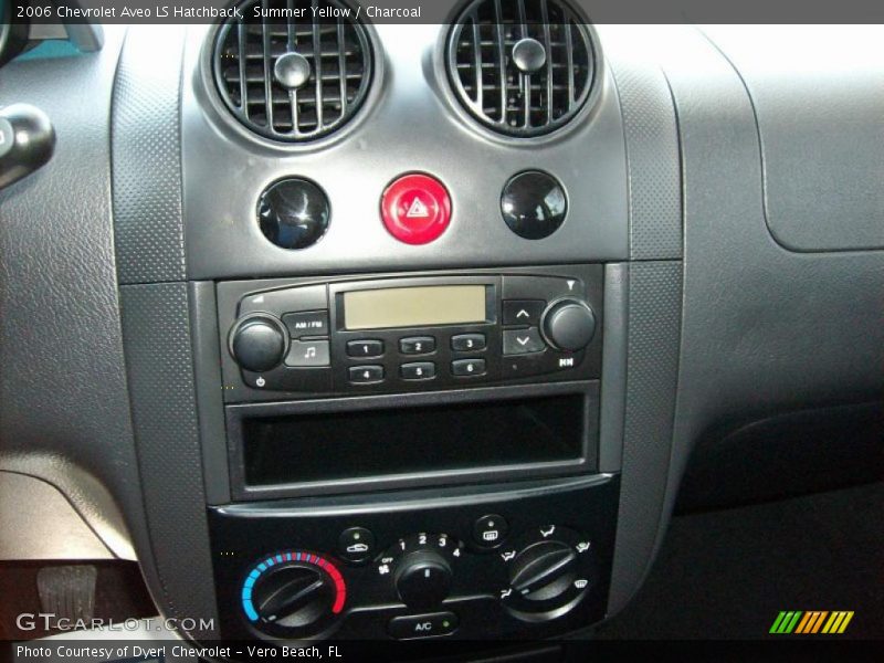 Controls of 2006 Aveo LS Hatchback