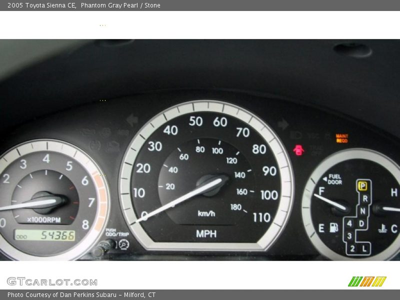 Phantom Gray Pearl / Stone 2005 Toyota Sienna CE