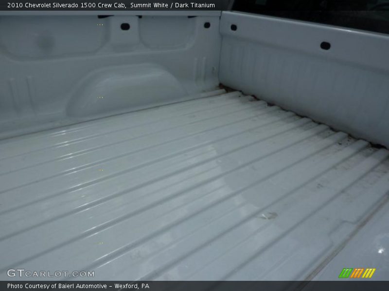 Summit White / Dark Titanium 2010 Chevrolet Silverado 1500 Crew Cab