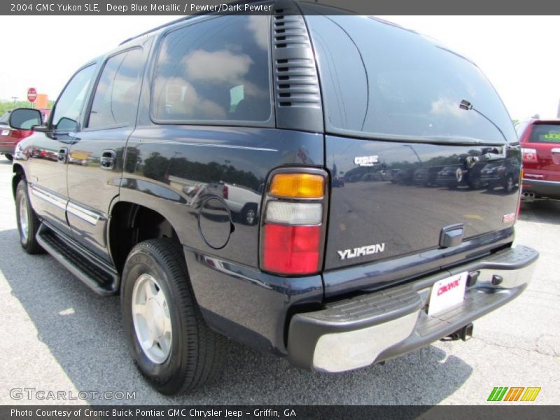 Deep Blue Metallic / Pewter/Dark Pewter 2004 GMC Yukon SLE