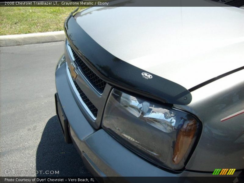 Graystone Metallic / Ebony 2008 Chevrolet TrailBlazer LT