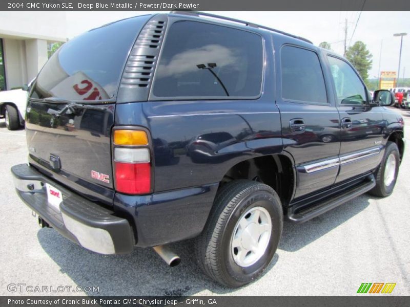 Deep Blue Metallic / Pewter/Dark Pewter 2004 GMC Yukon SLE