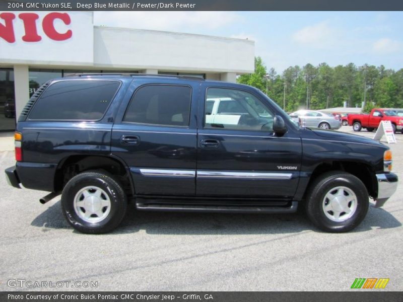Deep Blue Metallic / Pewter/Dark Pewter 2004 GMC Yukon SLE