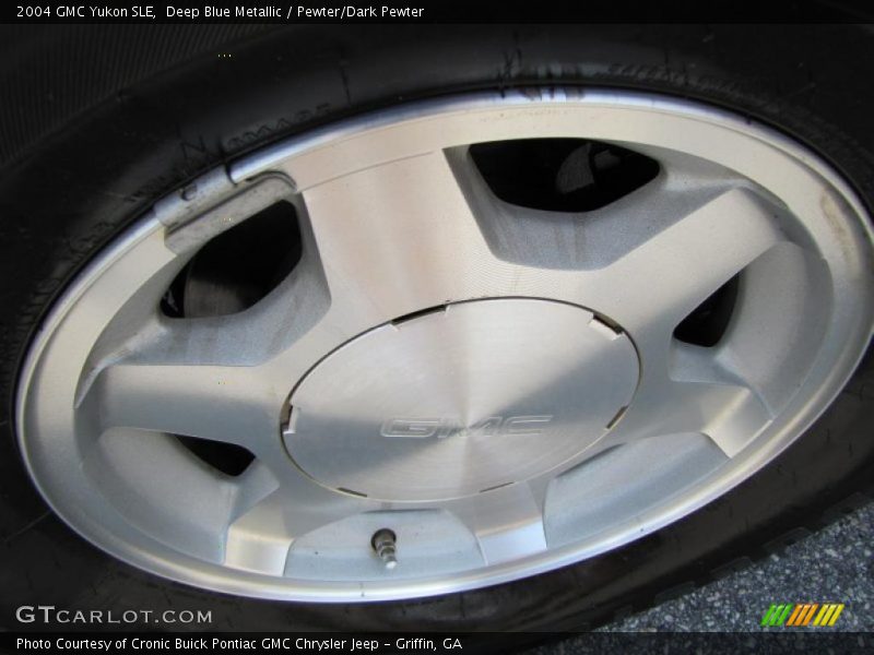 Deep Blue Metallic / Pewter/Dark Pewter 2004 GMC Yukon SLE