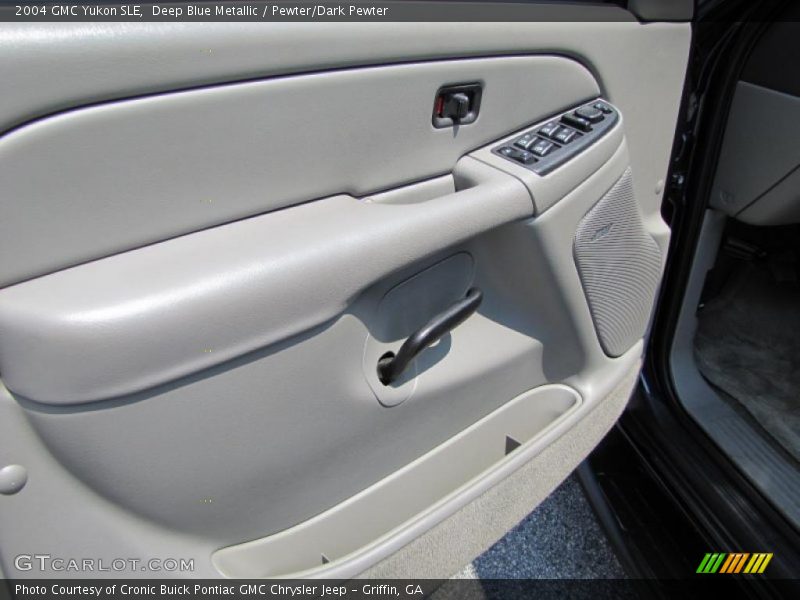 Deep Blue Metallic / Pewter/Dark Pewter 2004 GMC Yukon SLE