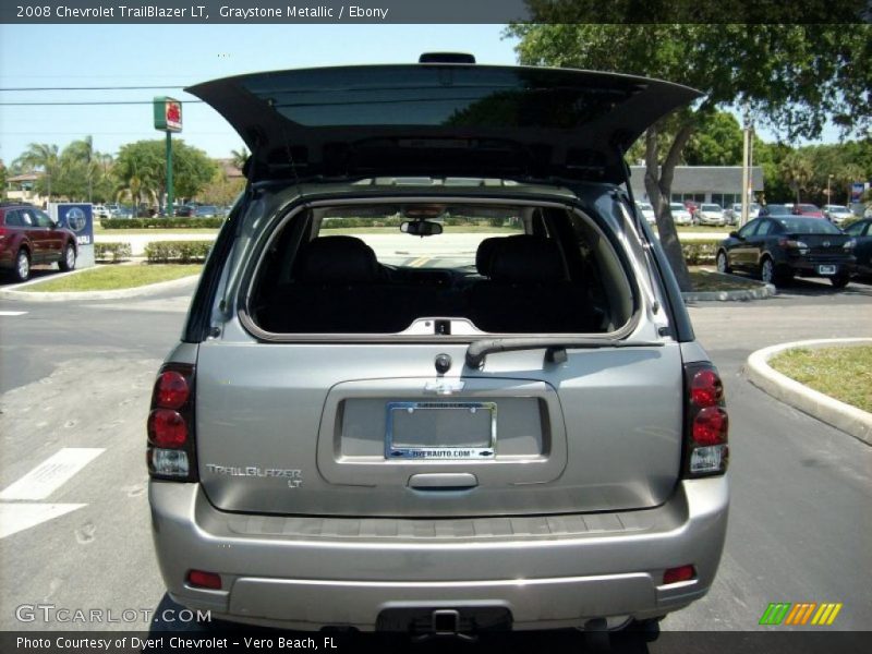 Graystone Metallic / Ebony 2008 Chevrolet TrailBlazer LT