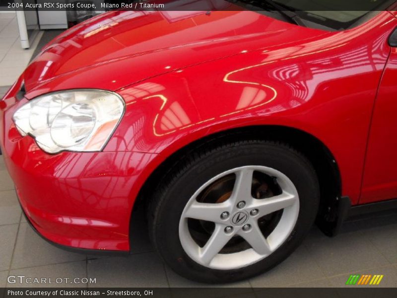 Milano Red / Titanium 2004 Acura RSX Sports Coupe