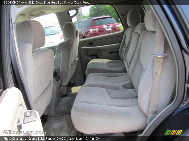 Deep Blue Metallic / Pewter/Dark Pewter 2004 GMC Yukon SLE