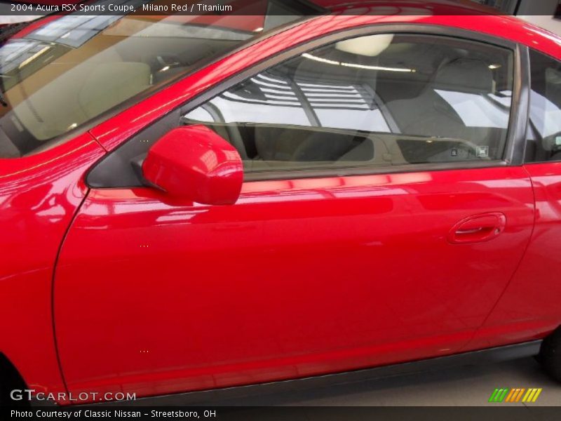Milano Red / Titanium 2004 Acura RSX Sports Coupe
