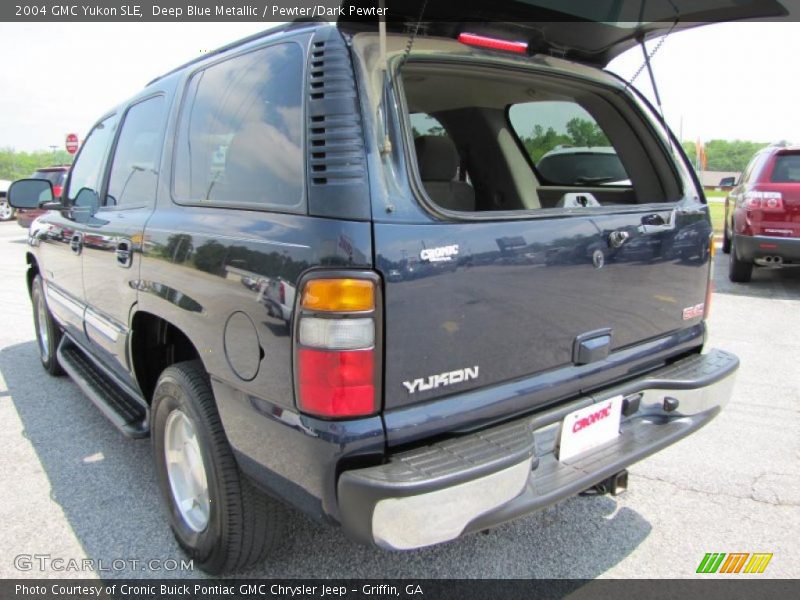 Deep Blue Metallic / Pewter/Dark Pewter 2004 GMC Yukon SLE