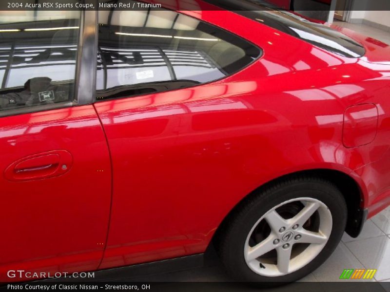 Milano Red / Titanium 2004 Acura RSX Sports Coupe