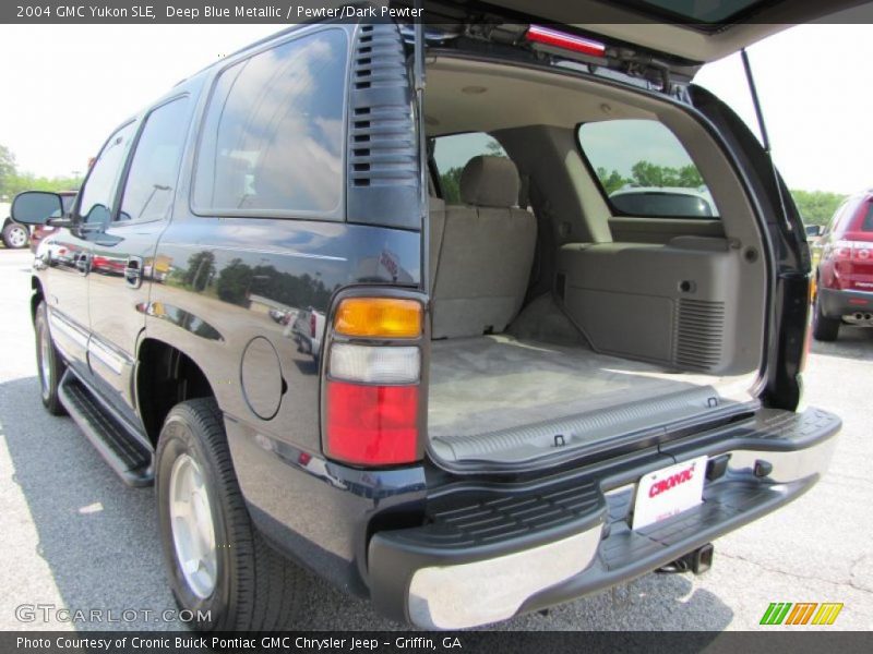 Deep Blue Metallic / Pewter/Dark Pewter 2004 GMC Yukon SLE